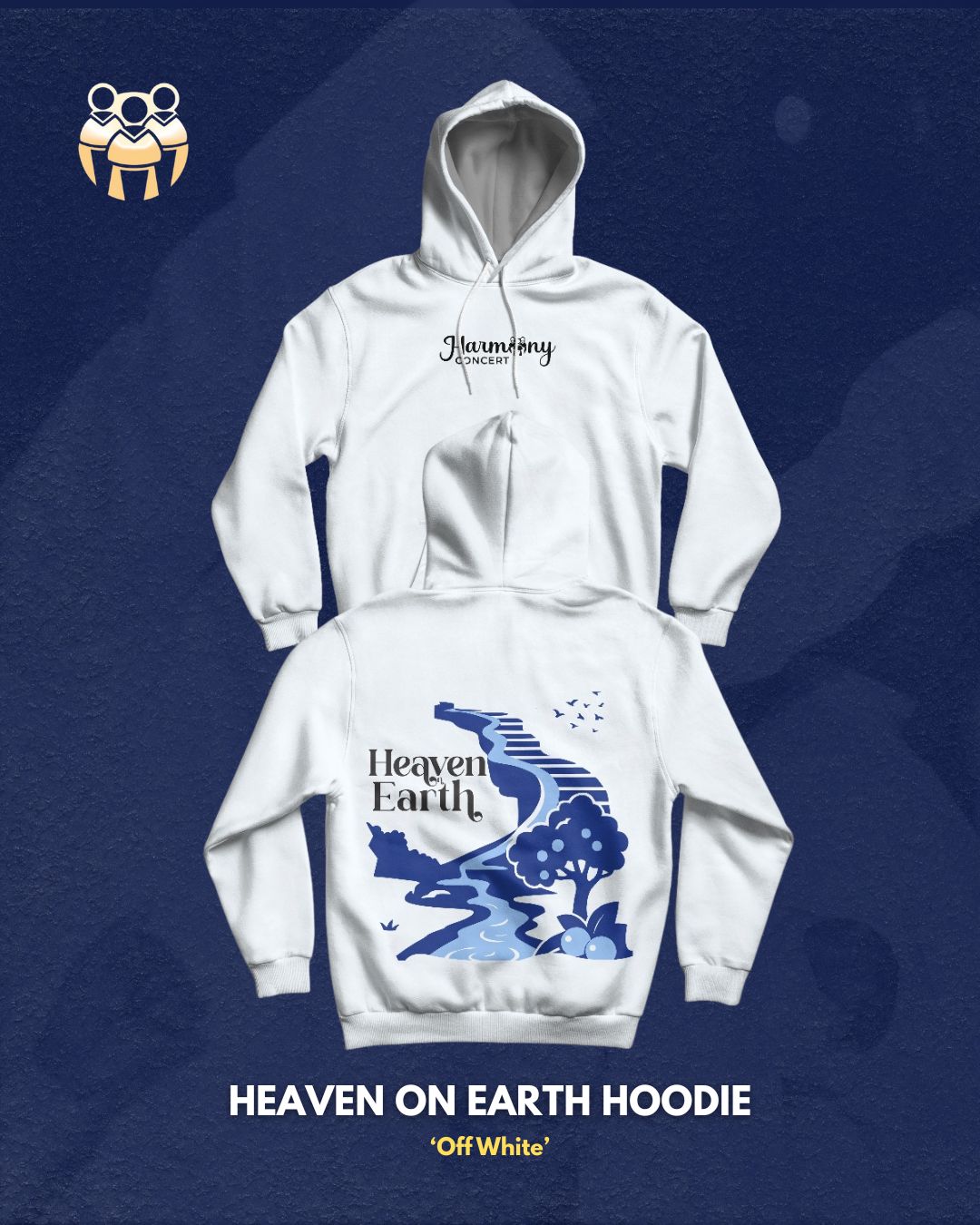 Harmony Hoodie Off White